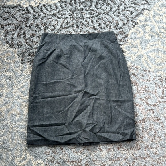 Vintage Jones New York Wool Blazer & Skirt Set Gray 14 - Picture 13 of 16